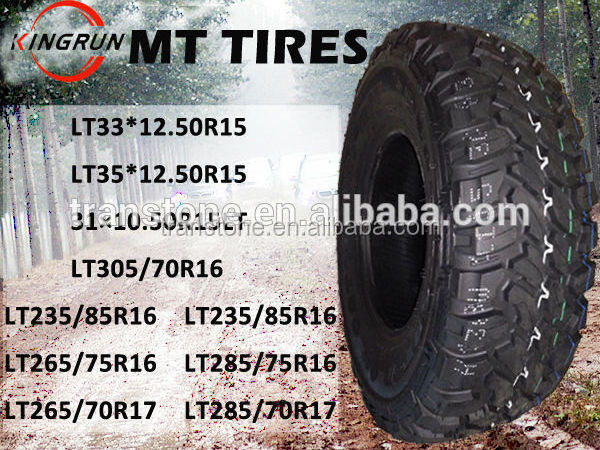 MT tire 285/75/16