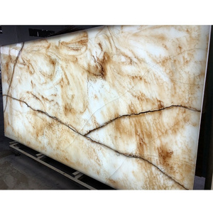 Bending Wall Panels Wall Interior Artificial Translucent Marble Stone Big Slabs For Faux Quartz Countertop