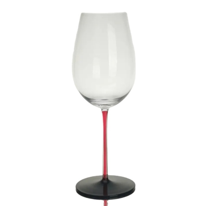 Novelty Wine Champagne Glasses Bar Banquet Wedding Favors Colorful Wine Glasses With Red Stem Wine Glasses Goblet Blue