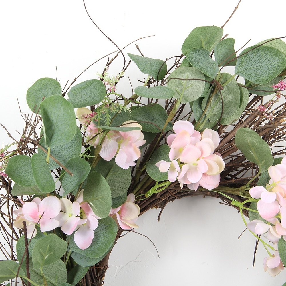 Mothers Day Gifts Green eucalyptus plant adornment wreath wedding door wall adornment artificial garland