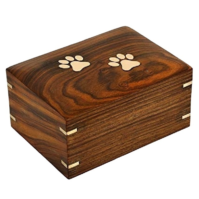 Urns Wooden Cremation Urns for Pets Custom Wooden Business Coffin Animals