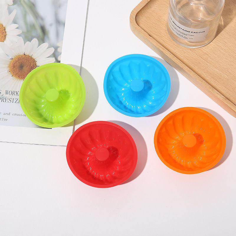 6pcs/set Hot Sale Silicone Muffin Cup Steamer Oven DIY  Cake Mold Bowl Silicone Muffin Cup Mold for Baking