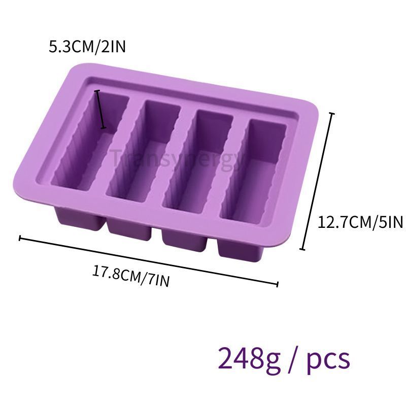 2024  Newest Food-grade Silicone Butter Mold with Lid Easy to Release Butter Spread Holder Candy Soap Cake Baking Tray