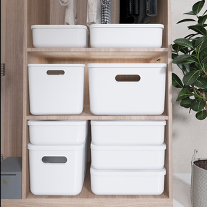 2024 Hot Sale High Capacity Plastic Storage Box for Clothing Home Organizer with Lid