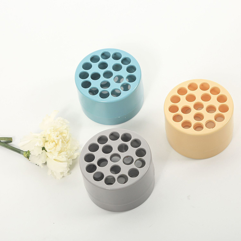 Adjustable Size Reusable Flower Bouquet Holder Spiral Flower Stem  Storage Silicone Flower Stem Arranger Holder