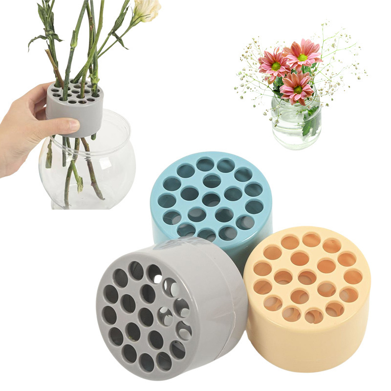 Adjustable Size Reusable Flower Bouquet Holder Spiral Flower Stem  Storage Silicone Flower Stem Arranger Holder