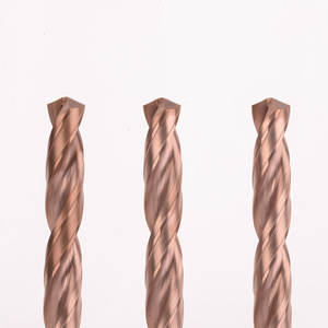 High Performance 2 Flutes Tungsten Carbide Twist Drills CNC Machine Drilling Hole Stainless Steel Drill Bit