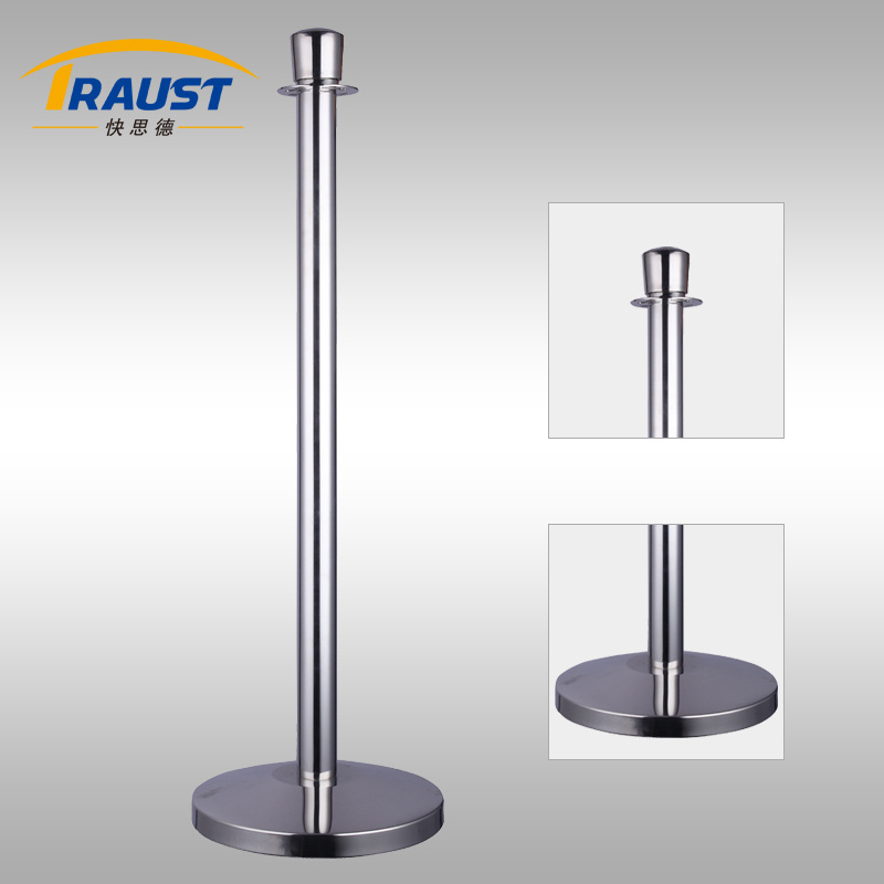 Traust museum exhibition Red Carpet Rope Queue Stand Gold Barrier Post Stanchion