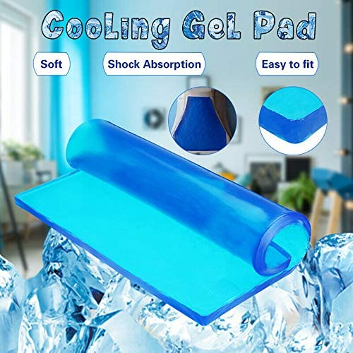 12-Year Professional Gel Pad Source Manufacturer Multi-functional Cooling Gel Pad for Motor Vehicle Insert Soft Gel Seat Cushion