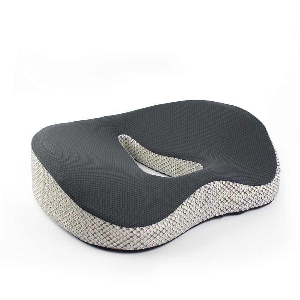 Hot Sale ergonomic Memory Foam cushion Comfort Orthopedic Coccyx Sciatica Back Seat Cushion For Office Chair