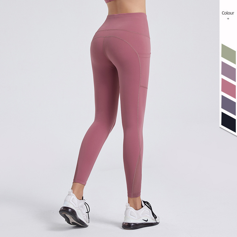 Wholesale Sportswear Running Yoga Pants Wear High Waist Women Booty Quick Drying Fitness Leggings For Workout