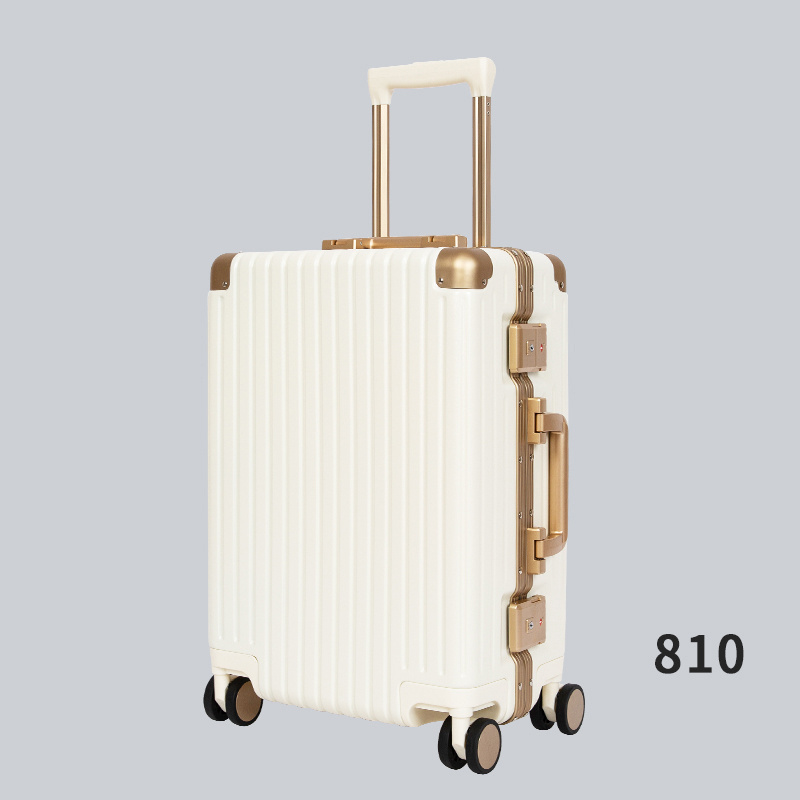 Hot sale 1 piece suitcase aluminium cabin luggage trolley case in saudi arabia