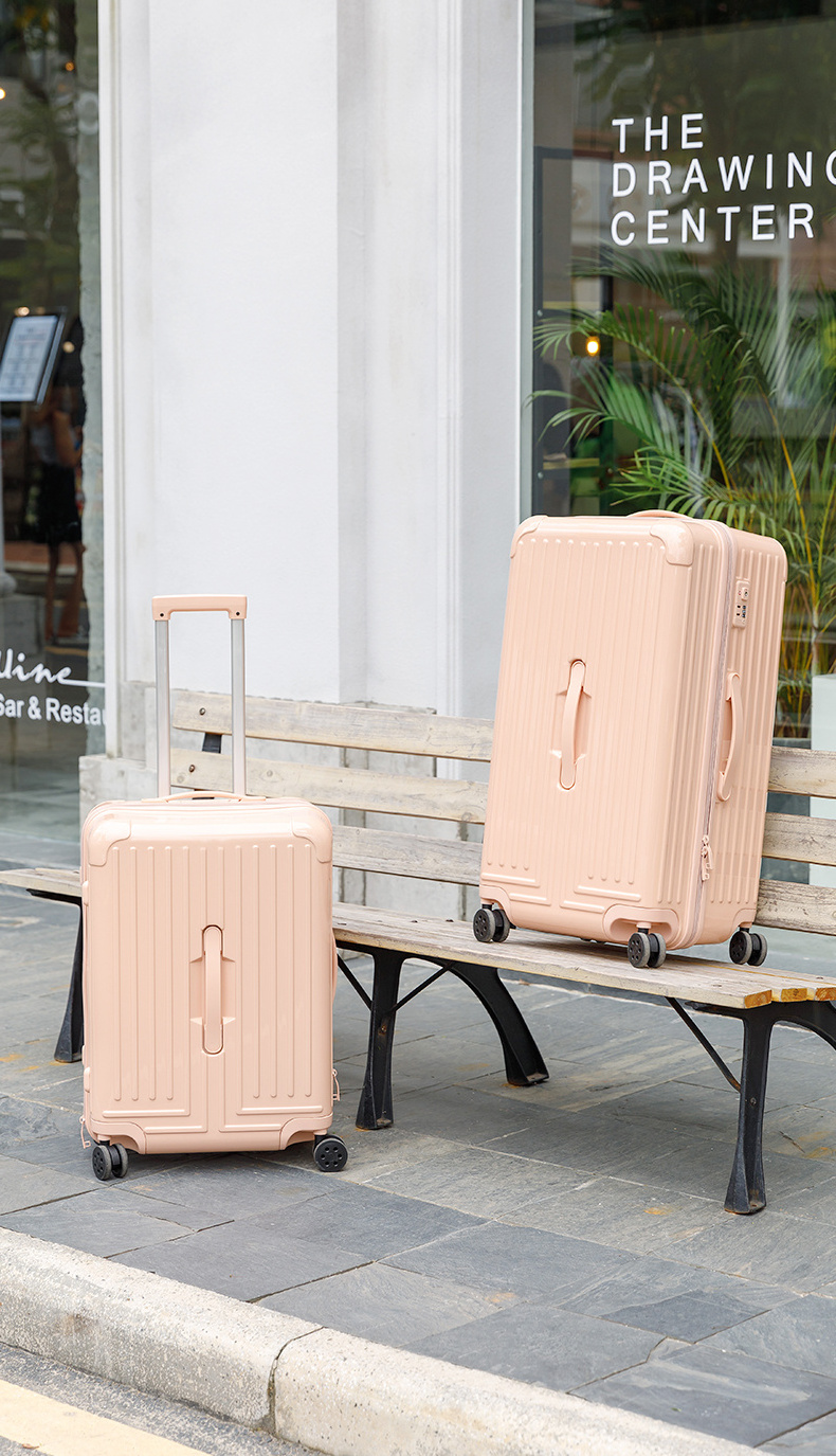 Wholesale large size 30 inches 32 inch carry on luggage aluminum suitcase trolley