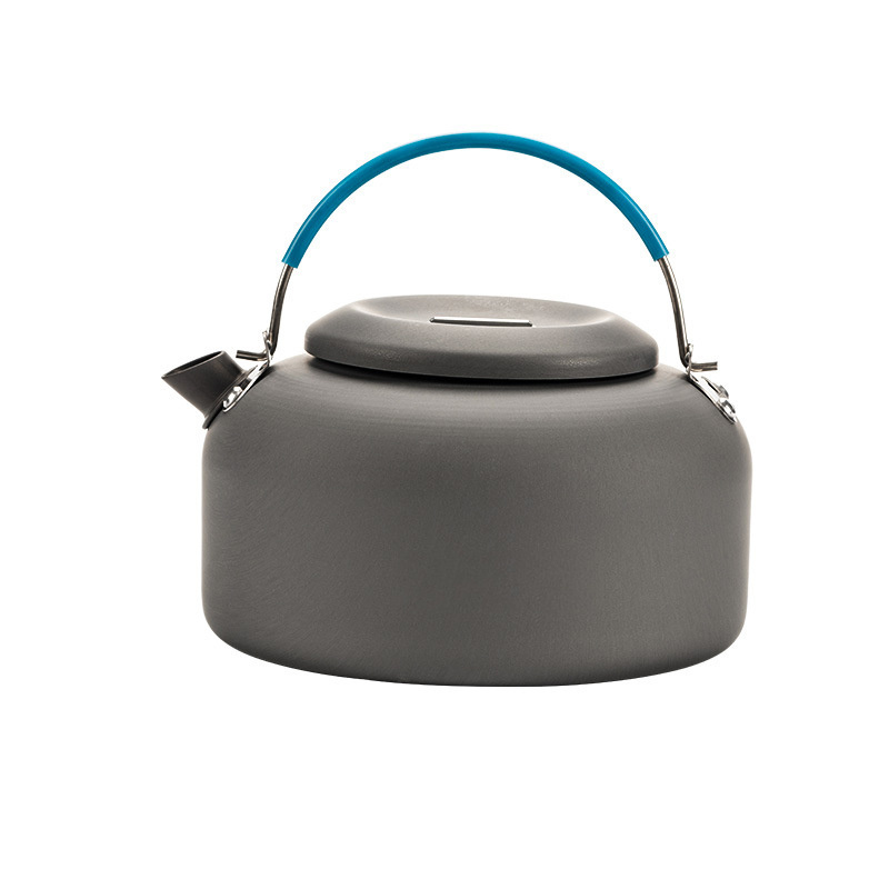 Customized impervious water 1.4L portable kettle make tea stainless steel handle hot water kettle outdoor camping kettle