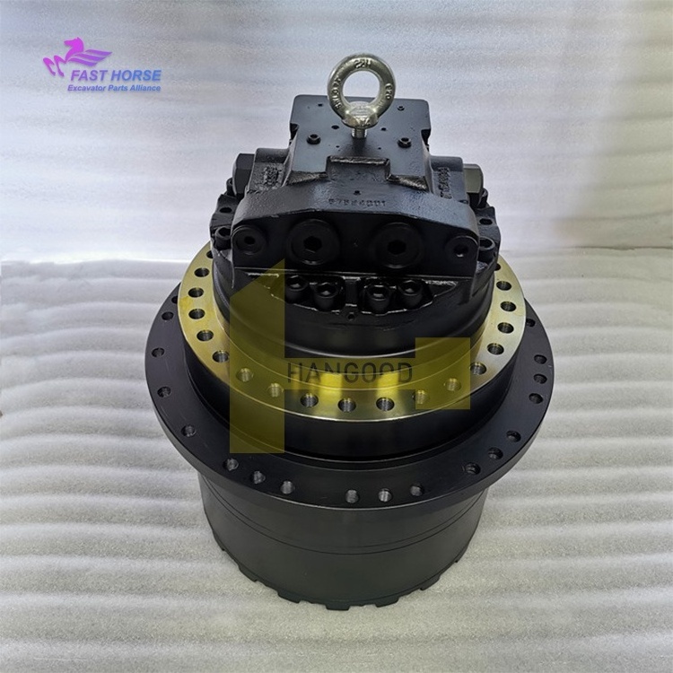 Hangood excavator parts final drive KYB 170VP-3800 HD800-7 travel motor with gearbox for Samsung SE210 excavator