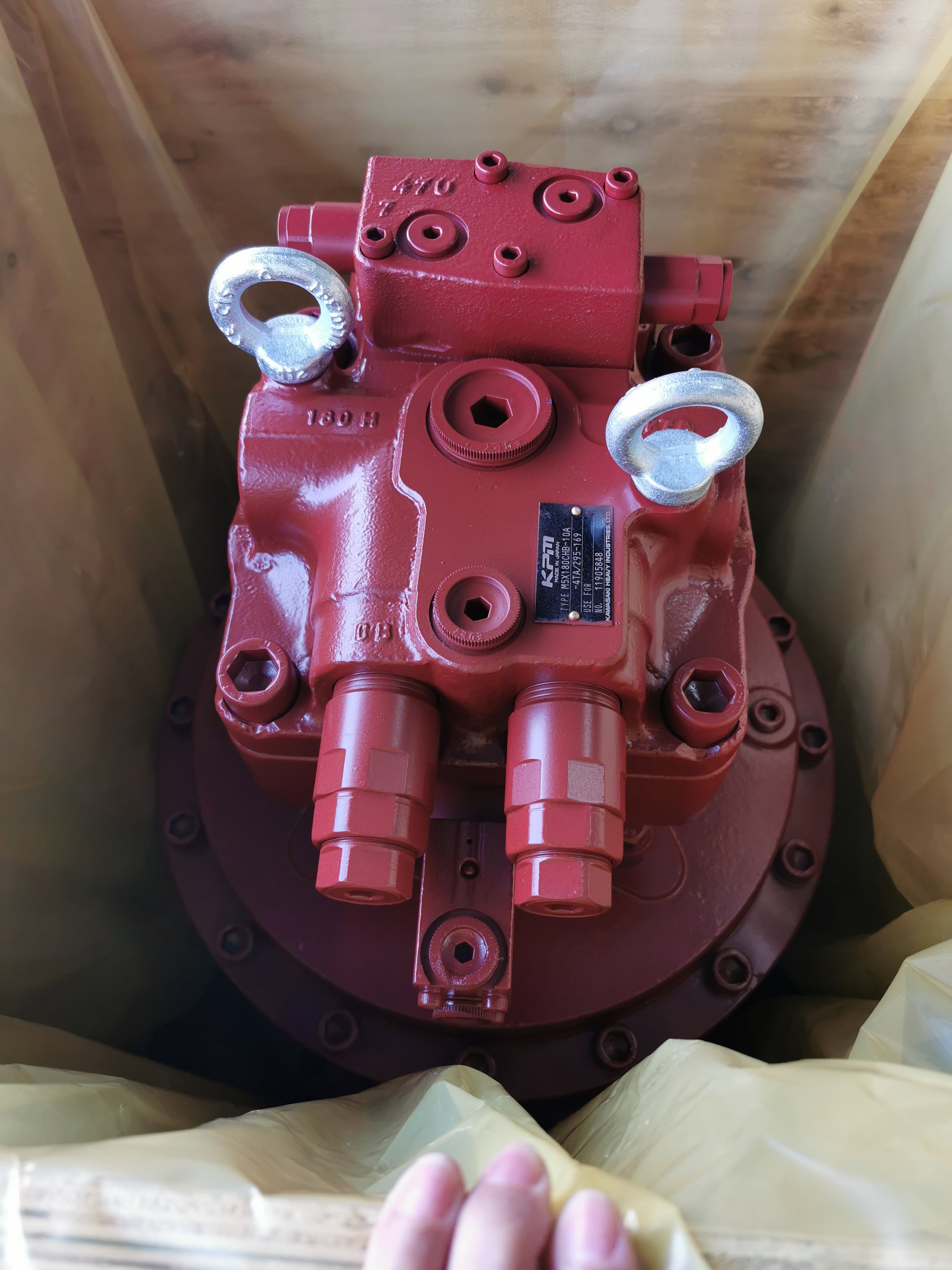 construction machinery parts Excavator Rotation Motor Original new Rotary Motor SANY SY365 Swing Motor Assy final drive