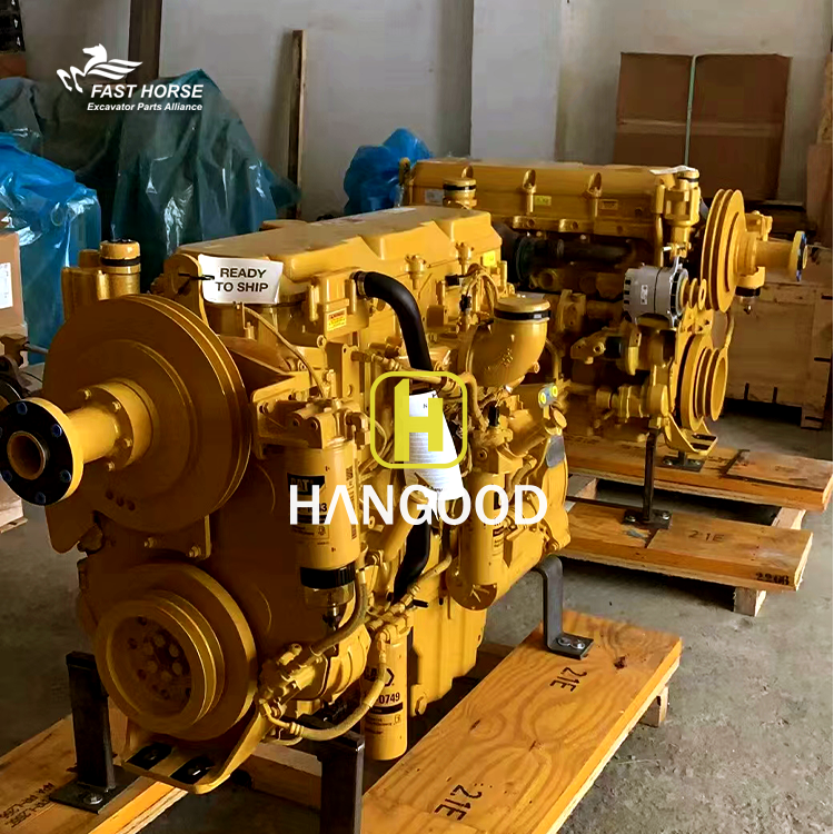 Hangood Excavator Motor Engine Assy C18 Complete Engine assy 3408 3204 3116 3066 3406 3306 For Cat Diesel Engine