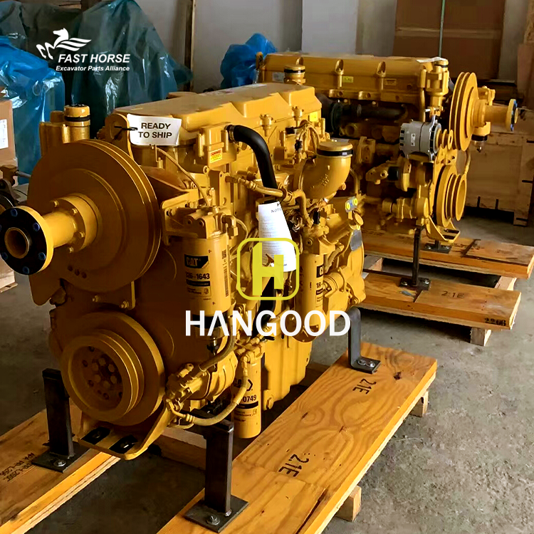 Hangood Excavator Motor Engine Assy C18 Complete Engine assy 3408 3204 3116 3066 3406 3306 For Cat Diesel Engine