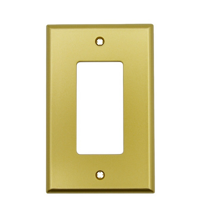 Leishen Wholesale 1-Gang Decorative Wall Plate Standard Size Unbreakable Faceplate Cover for Decorator Receptacle Outlet Switch