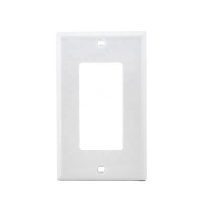 Leishen Wholesale 1/2/3/4 Gang Plastic Fire Retardant Wall Plate Decorator Light Switch or Receptacle Outlet Wall Plate