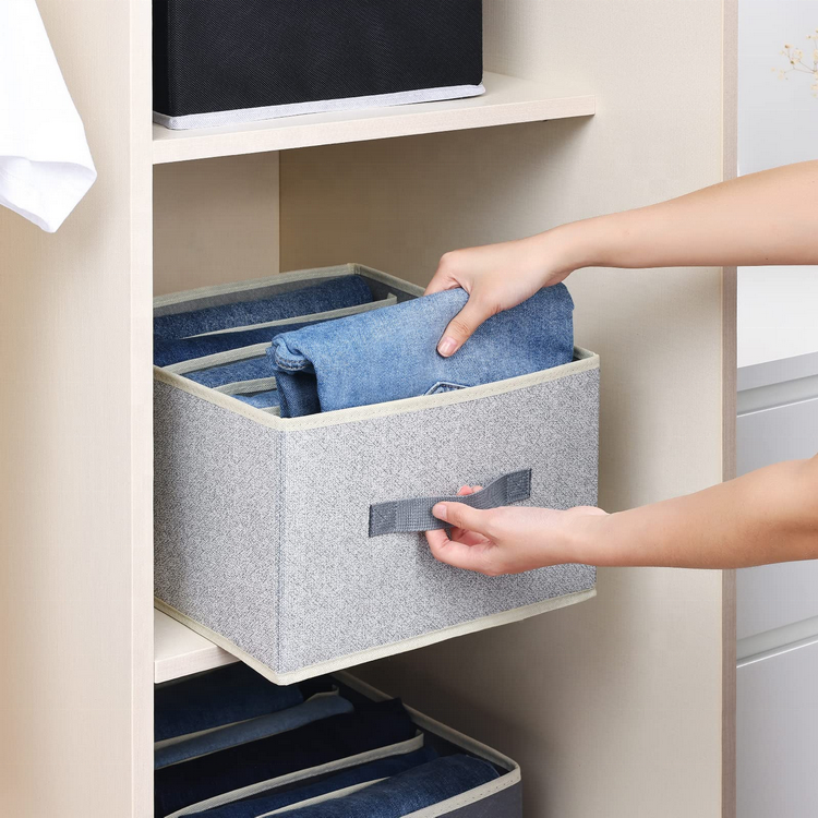 clothes organizer with dividers jeans underwear storage wardrobe closet organizer box foldable clothes organizer