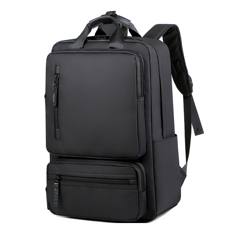 Large capacity new student notebook backpack Outdoor waterproof travel computer backpack multi-layer storage