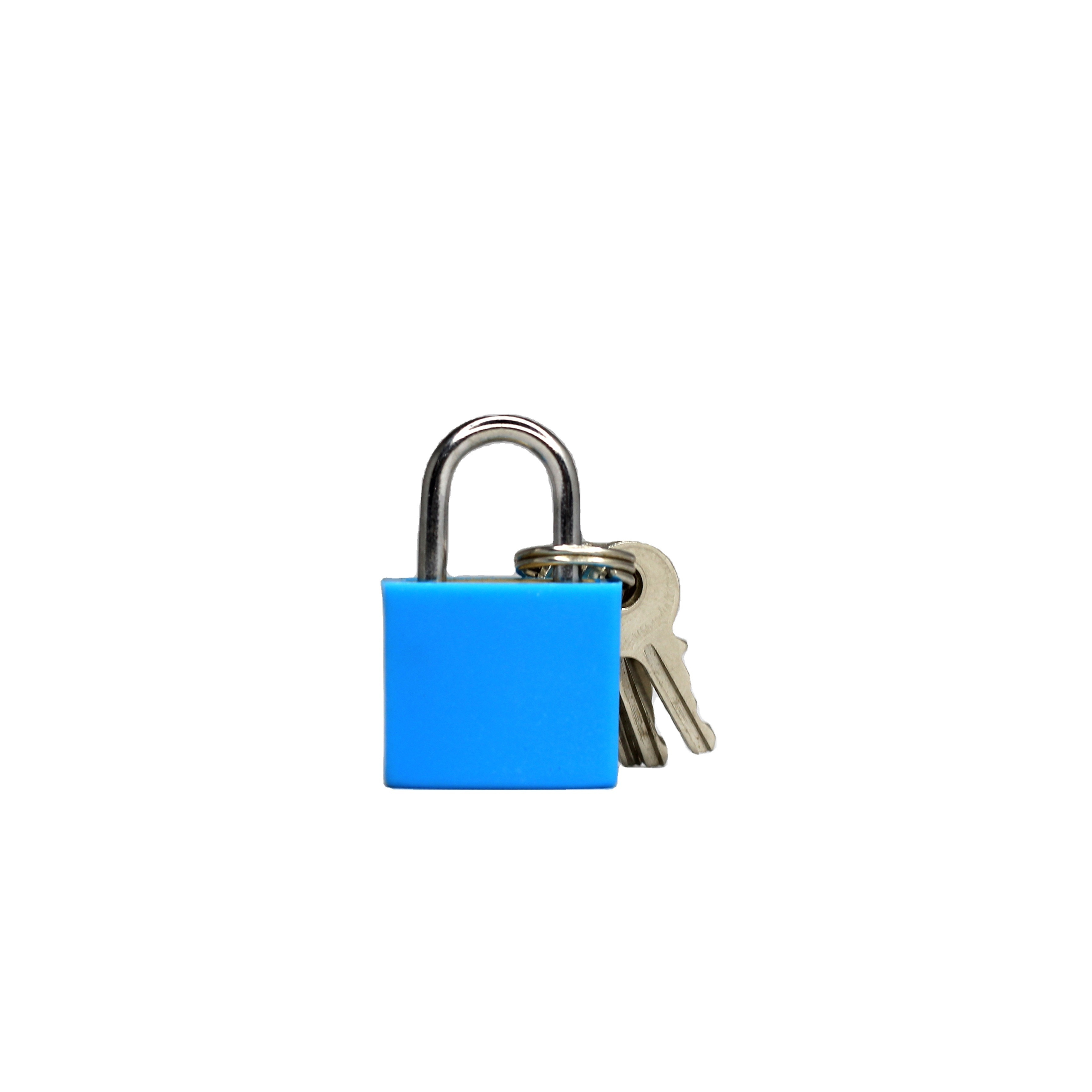 Travelsky Factory High Quality Plastic Cover Travel Padlock Brass Luggage Lock