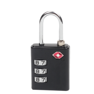 Custom 3 Combination Codes Zinc Alloy Travel TSA Luggage Lock