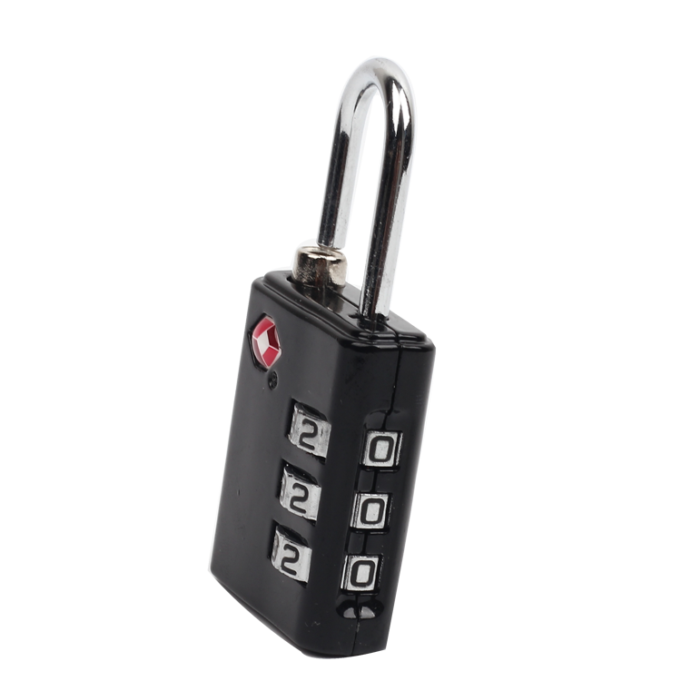 Custom 3 Combination Codes Zinc Alloy Travel TSA Luggage Lock