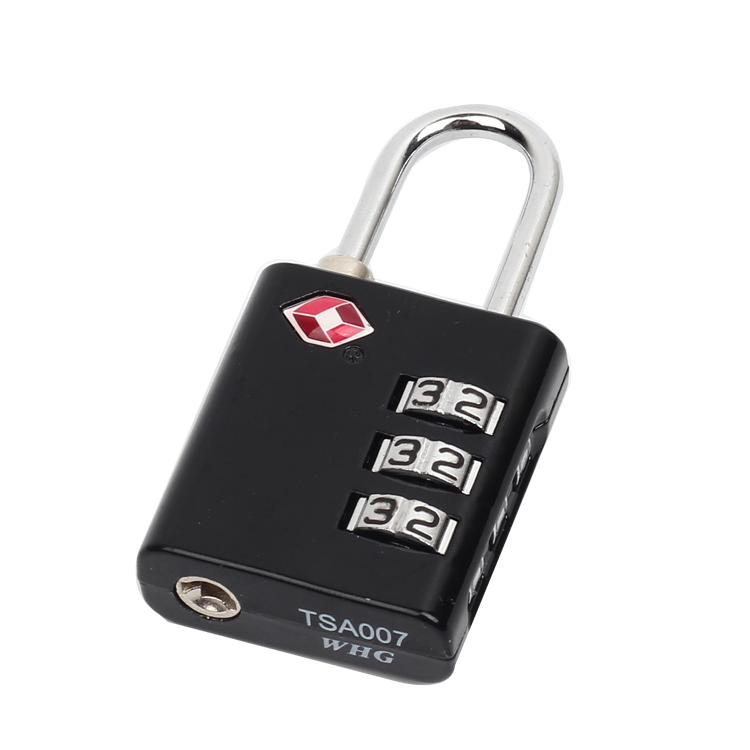 Custom 3 Combination Codes Zinc Alloy Travel TSA Luggage Lock