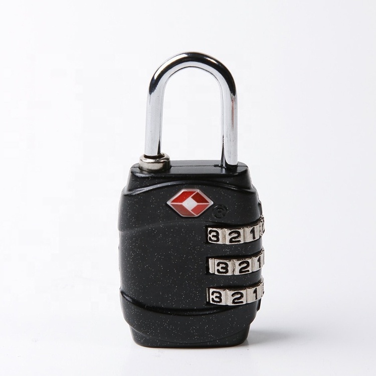 Travelsky High Quality Tsa Luggage Lock 3 Digit Combination Lock Padlock For Suitcase