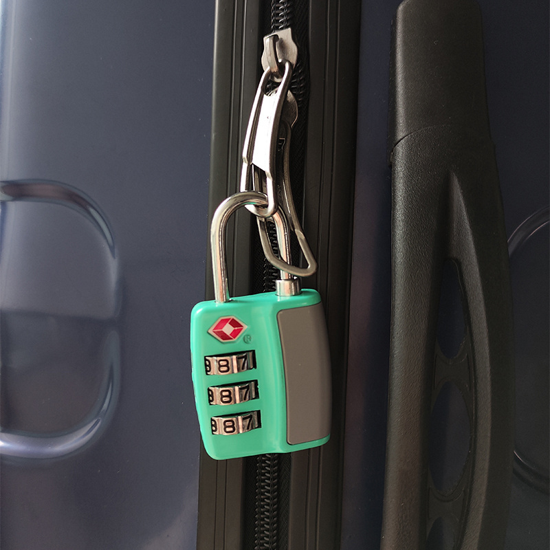 Travelsky Wholesale Customized Zinc Alloy For Travel Luggage 3 Digit TSA Combination Lock