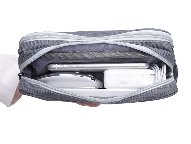 Digital Accessories Electronics Bag Travel Universal Cable Organizer Bag Carrying Pouch Electronics Storage Bag