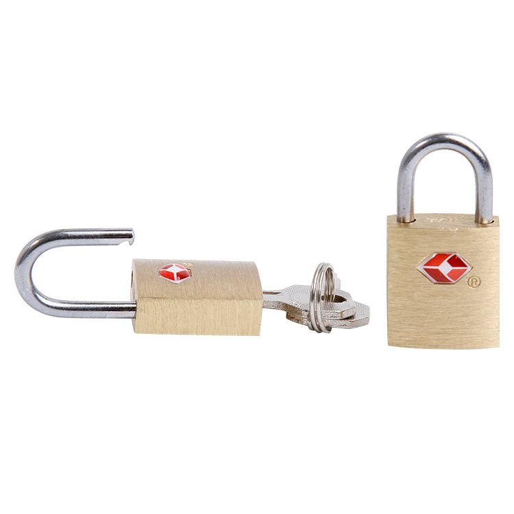 Travelsky Wholesale padlocks travel tsa lock handbag luggage brass manufacturer TSA key lock