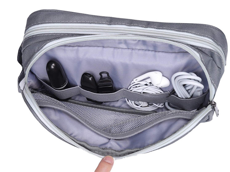 Digital Accessories Electronics Bag Travel Universal Cable Organizer Bag Carrying Pouch Electronics Storage Bag