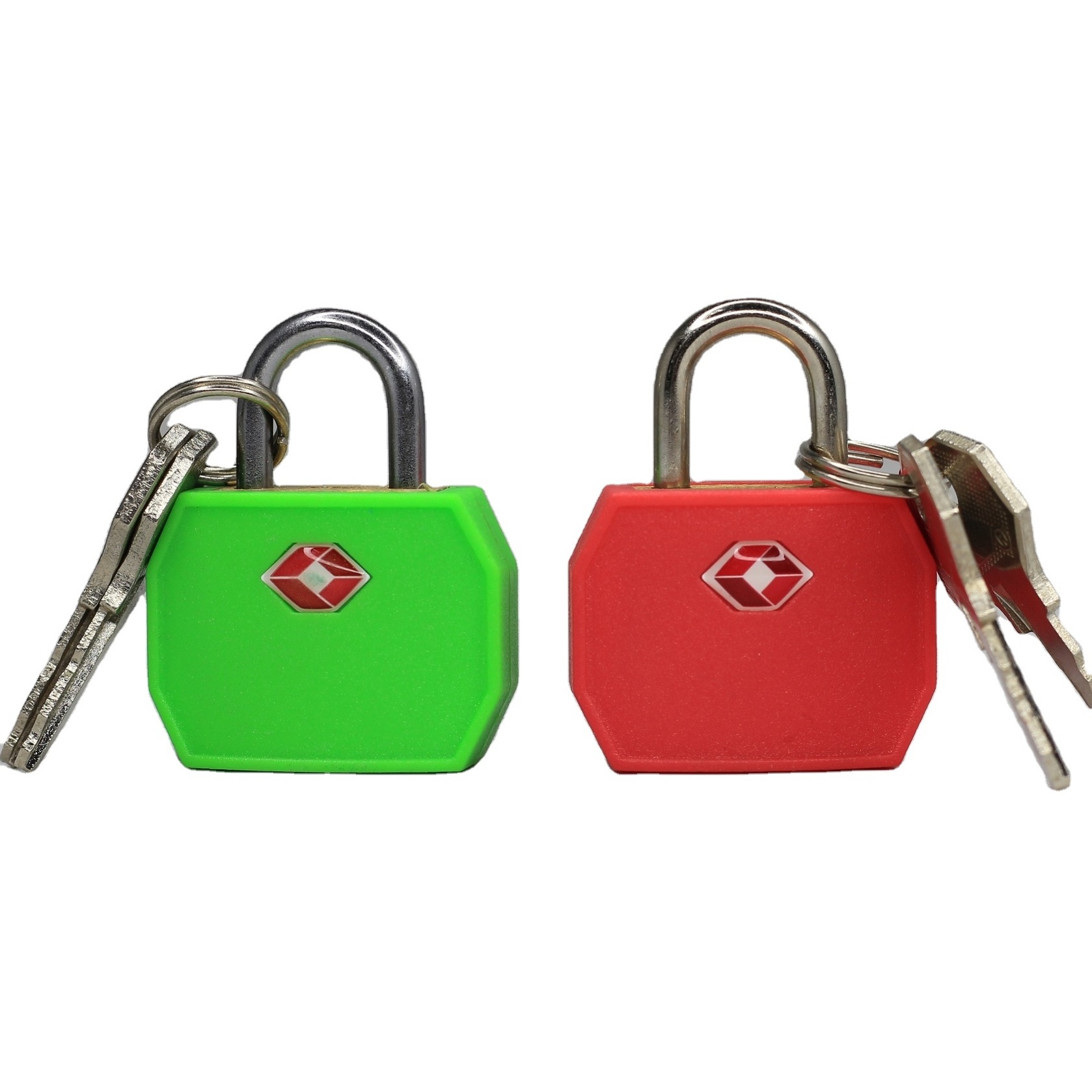 Travelsky  Small ABS Plastic Luggage Waterproof Padlock Zinc Alloy Tsa Key Lock