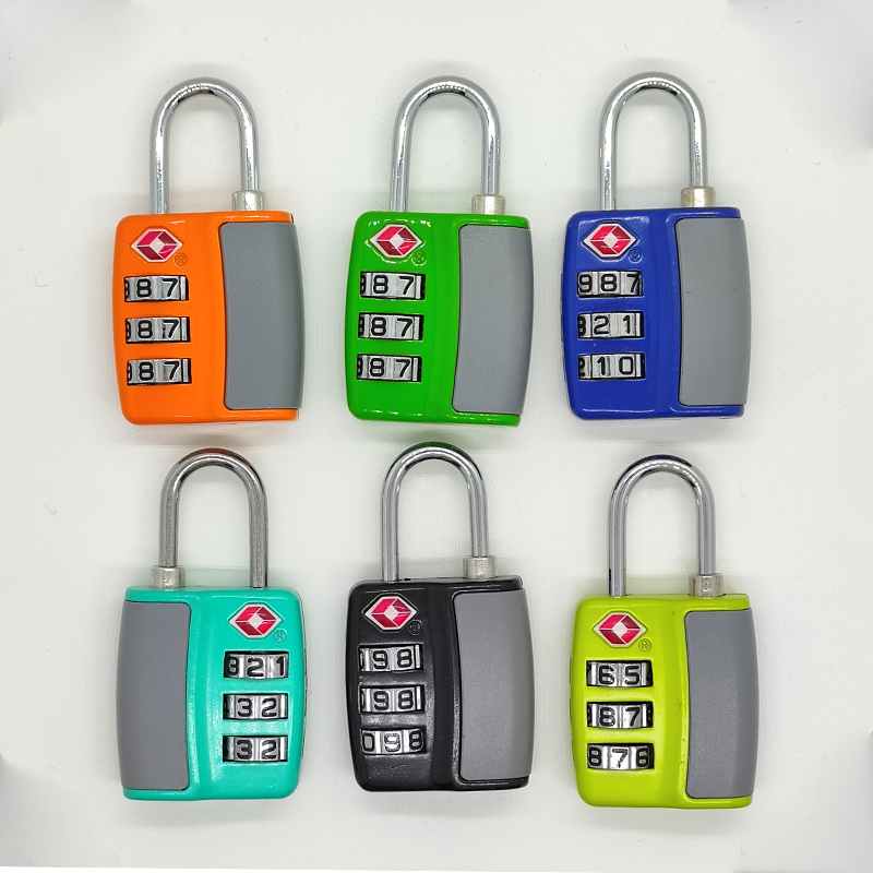 Travelsky Promotional Pad Lock For Luggage TSA Approved Locks 4 Digital Combination Luggage TSA Number Lock