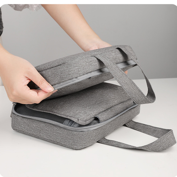 Dry And Wet Separation Makeup Toiletry Bag 4 Folding Travel Cosmetic Bag Organizer Hanging Travel Cosmetic Bag