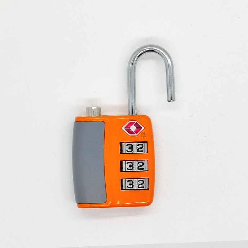 Travelsky Wholesale Customized Zinc Alloy For Travel Luggage 3 Digit TSA Combination Lock