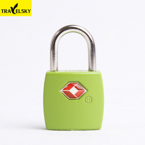 Travelsky TSA lock luggage lock custom cheap safety travel lock with master key padlocks