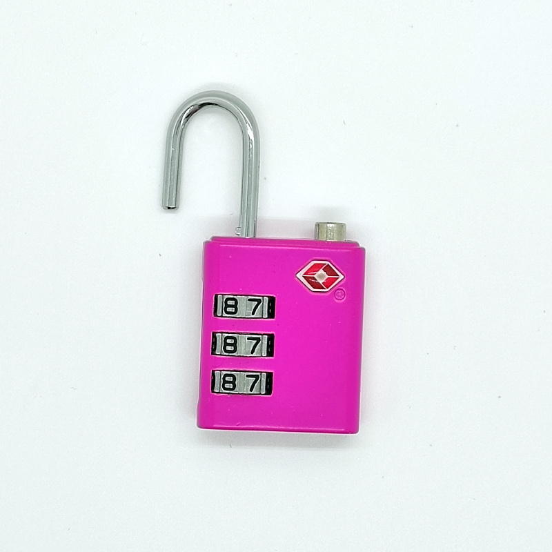 Outdoor Waterproof 3 Digit Combination Padlock For School Gym Locker Zinc Alloy 3-Digit Combination Lock Travel Padlock