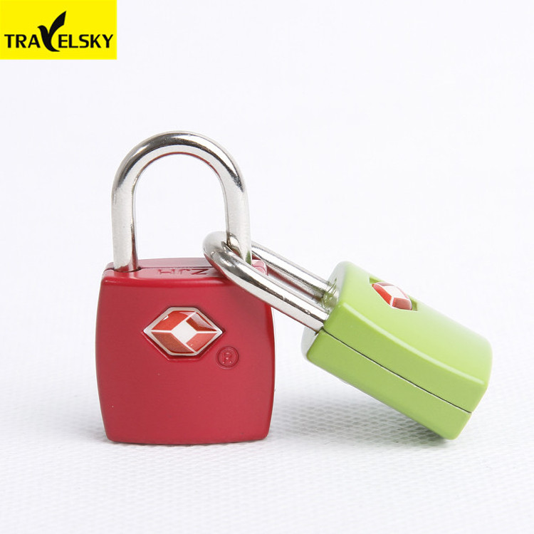 Travelsky TSA lock luggage lock custom cheap safety travel lock with master key padlocks