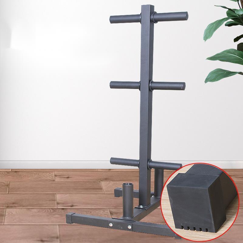 Fitness equipment barbell board tree counterweight board rack tree barbell rack weight plate storage rack