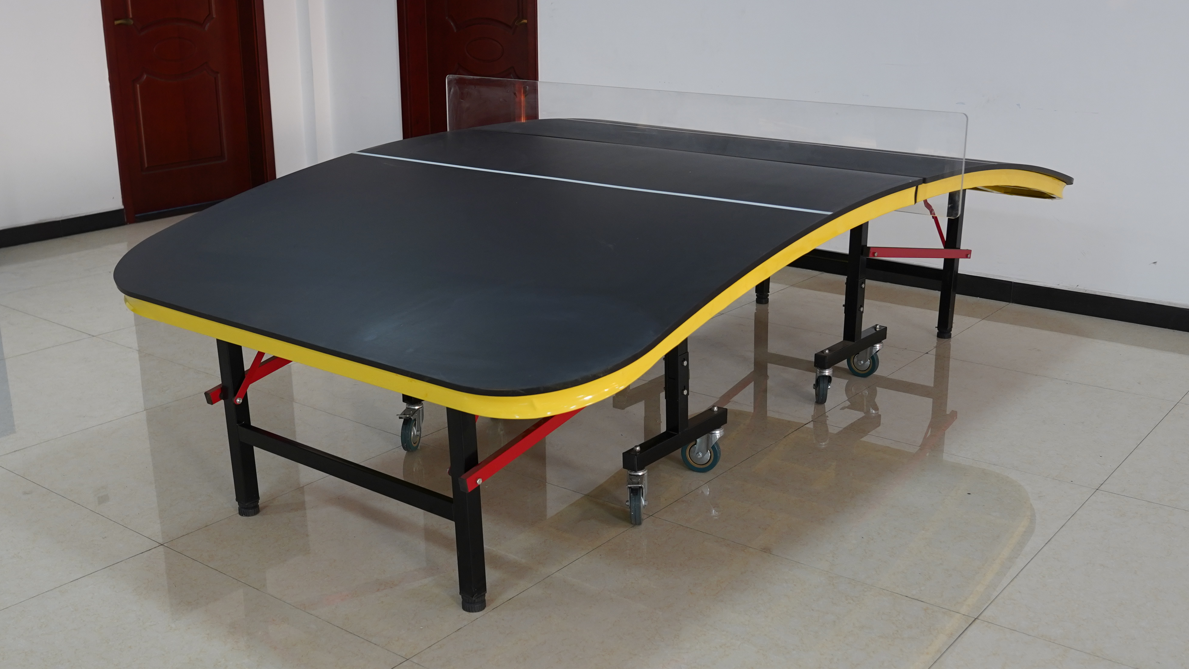 Hot Sell Sports Equipment High Quantity  Football Table  Foldable Portable  Football Table Tennis For Football Game