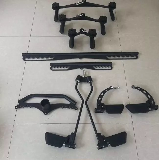 Wholesale all size 8 Pieces Fitness Handle Set Gym Mag Grip