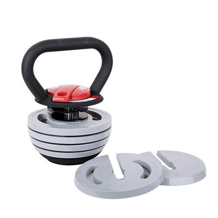 Fitness Weight Lifting 20LB 40LB Cast Iron Adjustable Kettlebell