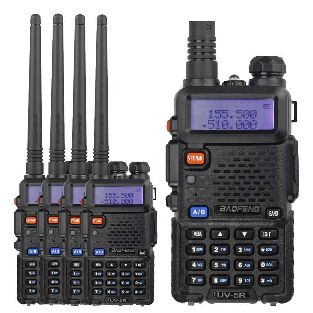 baofeng uv5r 5w 8W uv 5r uv-5r dual band uhf vhf toy Handheld Portable Wireless Two Way Radio Walkie Talkie ham long range radio