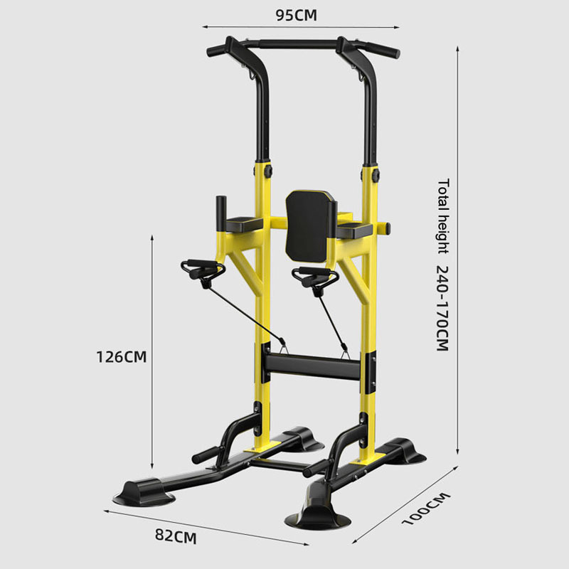 Adjustable Pull-up Squat Rack Outdoor Portable Pull Up Bar And Fitness Station Gym Home Workout