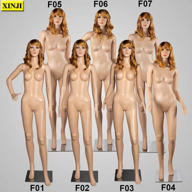 Cheap Full Body Skin Model Plus Size Makeup Mannequin Female Mannequin Plastic