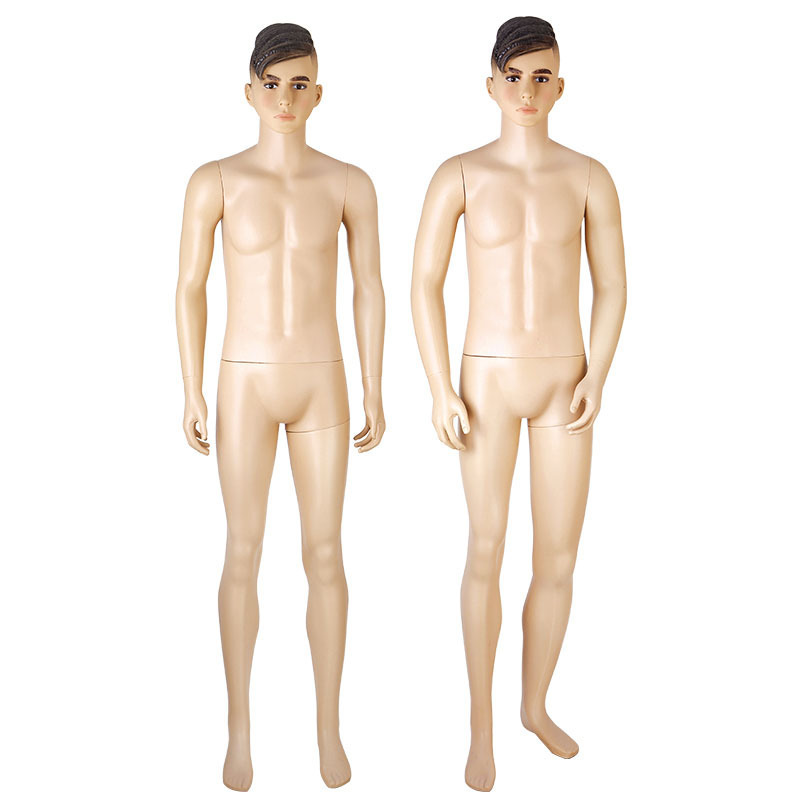 Fashion Window Display Dummy Realistic Skin Mannequin Male Full Body Mannequin Men